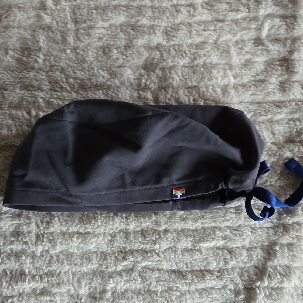 Gray Pride Scrub Cap